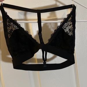 Black Lace RazorBack Bralette